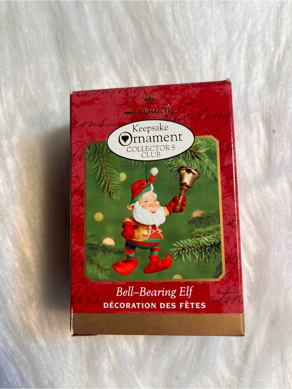 Hallmark 2000 Bell Bearing Elf Ornament